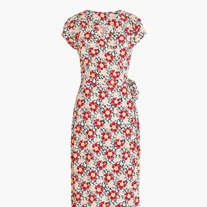Mod print in floral motif by jcrew